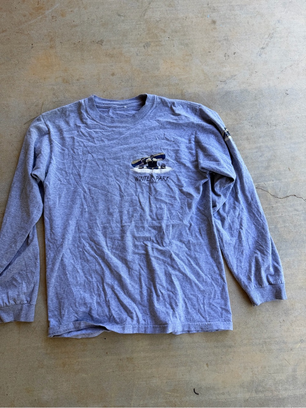 Full colors Winter park snowboard shirt